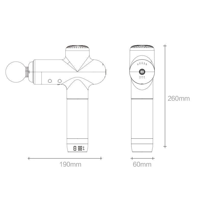 Booster Lightsaber Pro Massage Gun