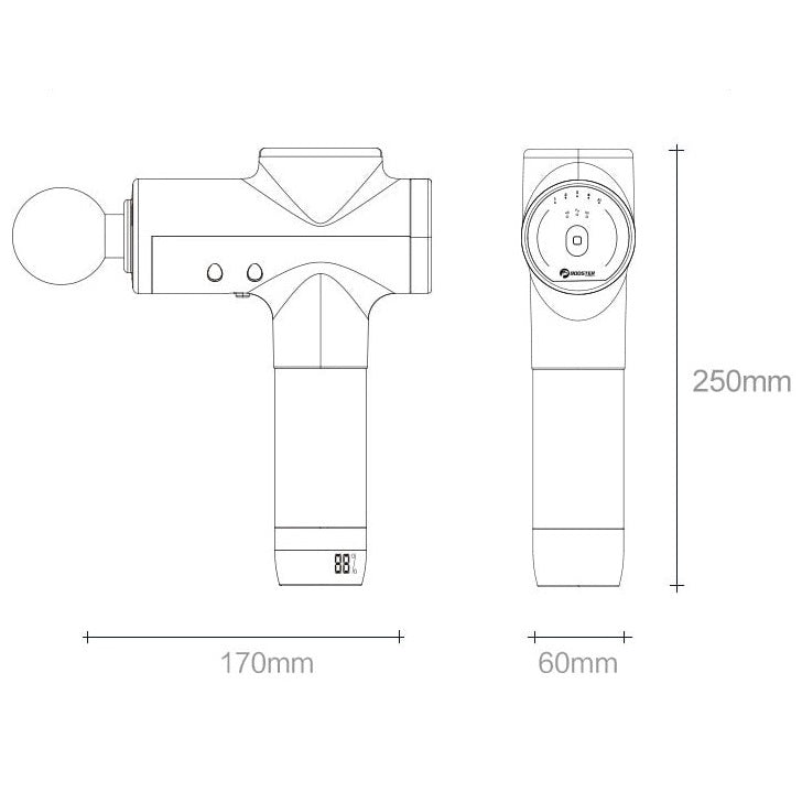 Booster Fitness M212 Large Massage Gun